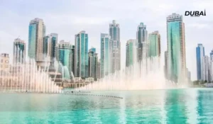 What time is the fountain show in Dubai