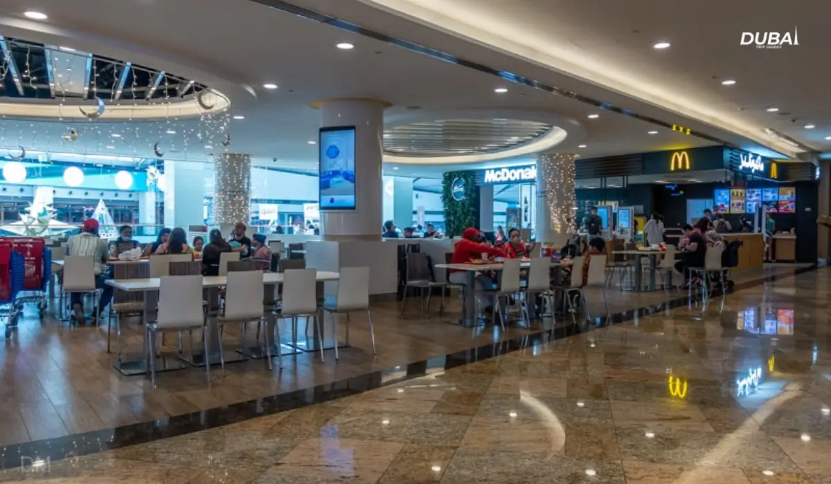 Dubai festival city mall food court